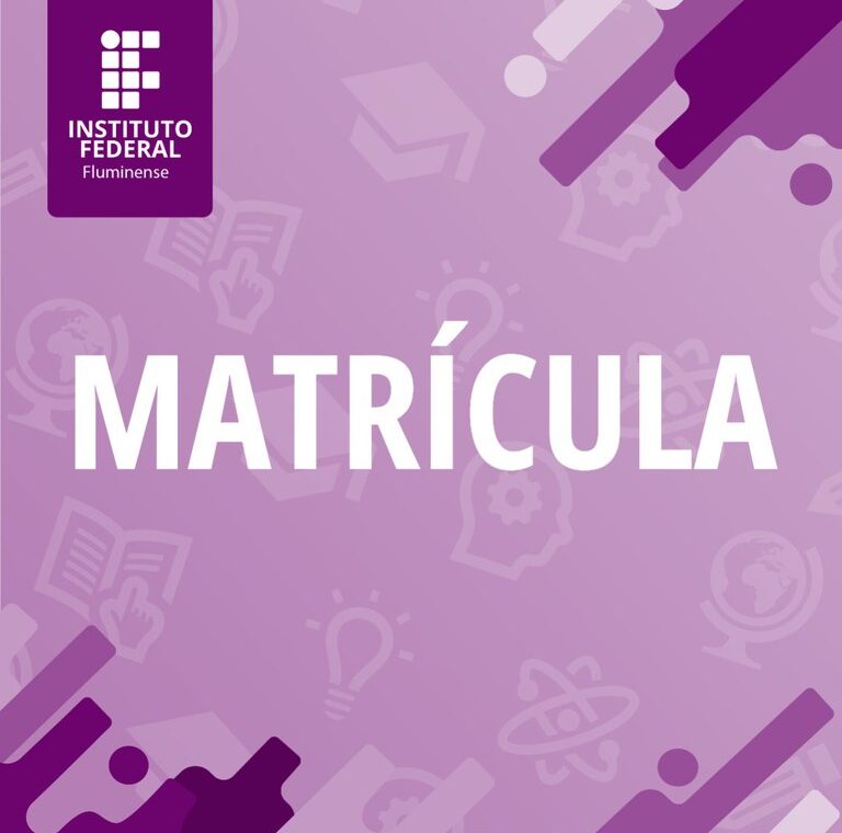 Arte oficial do IFF Bom Jesus sobre matrícula do Pré-Enem